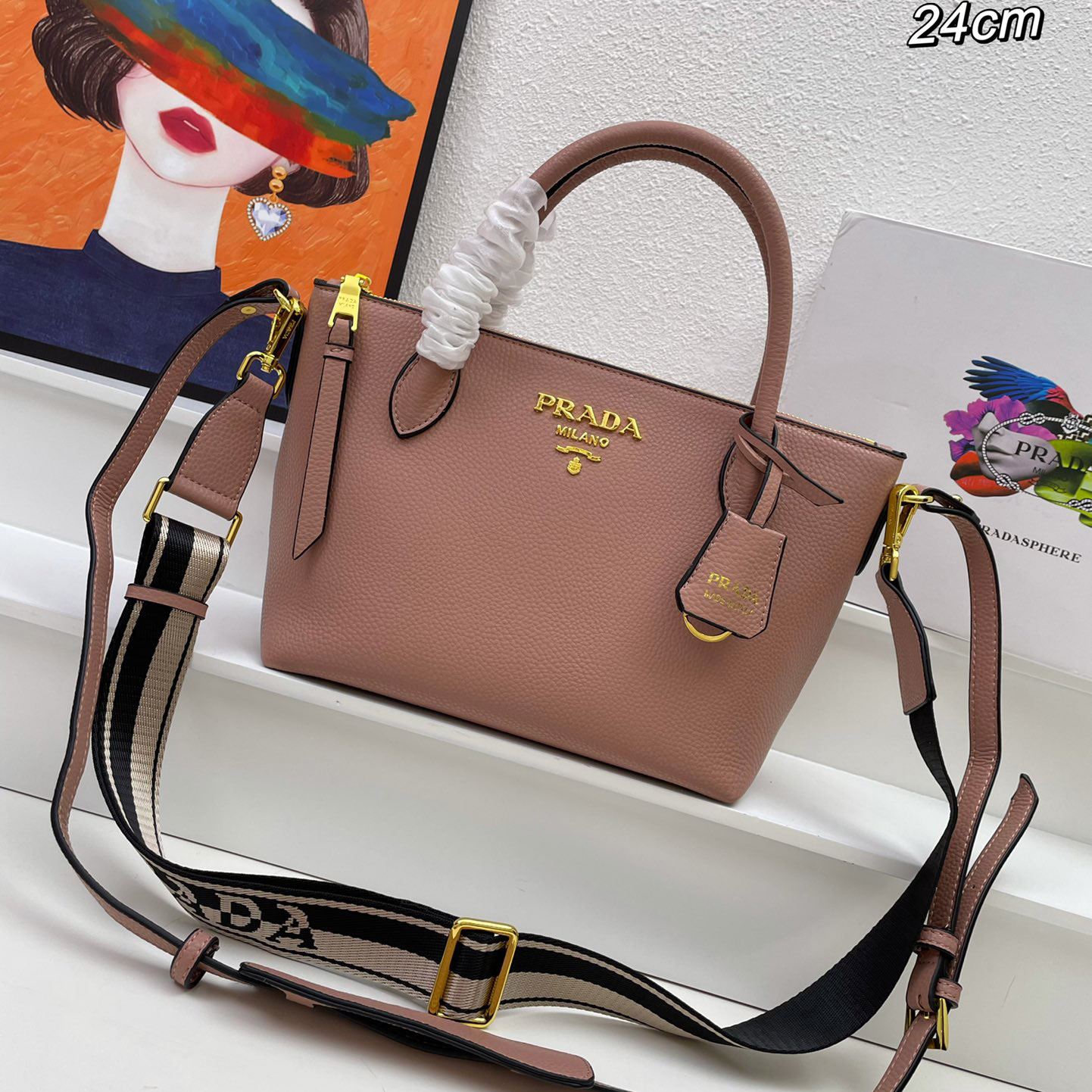 Pra*a shopping bags